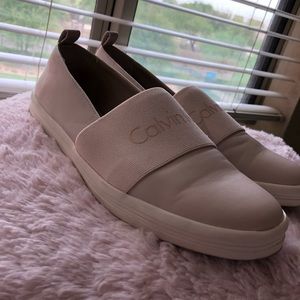 Calvin Klein slip on shoes